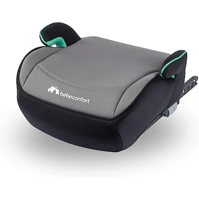 Image of Bebeconfort Manga i Fix Booster Seat ISOFIX, Child Car for 6 12 years Boys and Girls, 22 36 kg, 125 150 cm, Portable Seats Kids, Comfortable, Compact, Lightweight, Grey Mist
