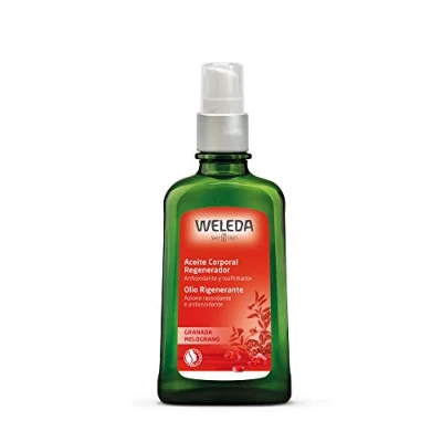 Image of Weleda body oil, pomegranate, 100 ml
