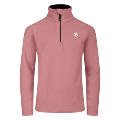 Image of Dare2B Girls Kids&#039; Freehand Half Zip Fleece, Dusty Rose, 9 10 Years EU