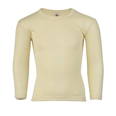 Image of Engel Children&#039;s Long Sleeved Undershirt Wool Silk, Size 92 176, 6 Colours White 12 Years