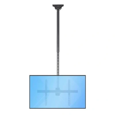 Image of StarTech.com TV Ceiling Mount, Hanging Single Screen Vesa Mount for 32 75&quot; TVs/Displays Height Adjustable Telescopic Pole