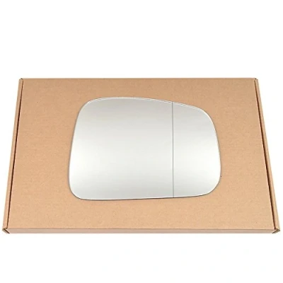 Image of Less4spares Wing Mirror Glass Right Compatible with Honda FR V 2004 2009 STICK ON Driver Off Side Blind Spot