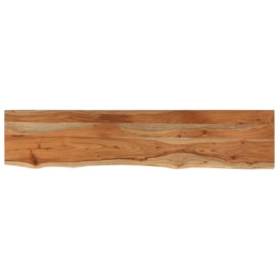 Image of vidaXL Table Top 160x30x2.5 cm Rectangular Solid Wood Acacia Live Edge