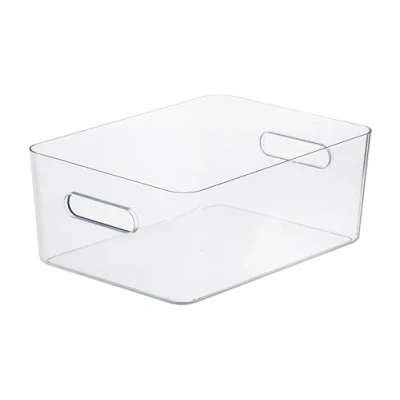 Image of SmartStore Compact Clear Storage Box L Large Transparent