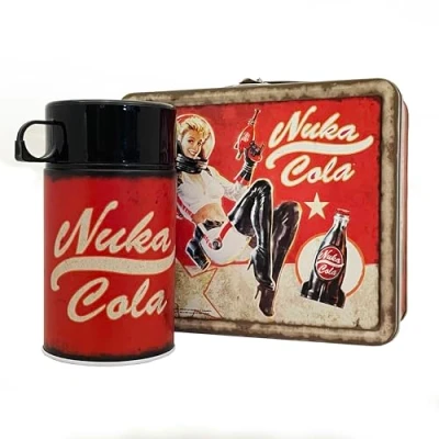 Image of Fallout Nuka Cola Weathered Lunchbox &amp; Flask