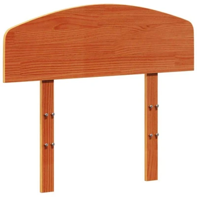 Image of vidaXL Headboard Wax Brown 75 cm Solid Wood Pine