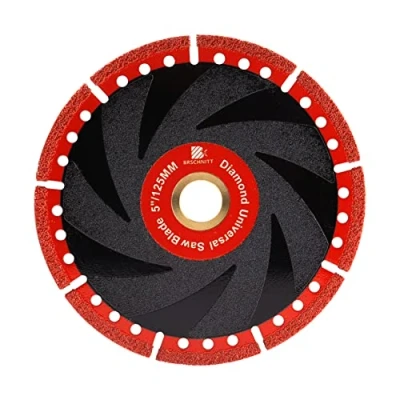 Image of Metal Cutting Diamond Blade BRSCHNITT 125mm All Purpose Saw for Rebar Sheet Angle Iron Stainless Steel Concrete.