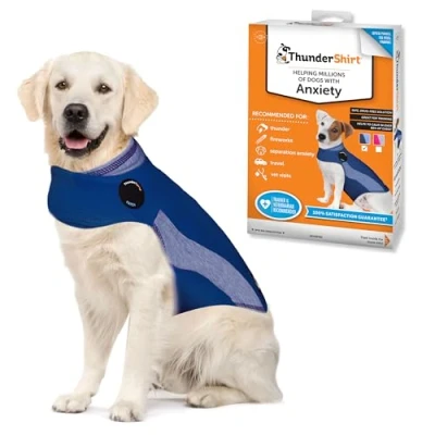 Image of Thundershirt Polo, XL, Blue