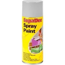 Image of STX_653270 SupaDec Spray Paint 400ml Grey (954)