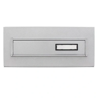 Image of Burg Wächter Blende 794 Si 796 Blind for Through The Wall Letterbox, Silver