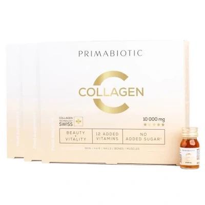 Image of Primabiotic Collagen Pack 90 Bottles 30 ml High Content [10,000 mg] Hydrolysed 2700 Absorption 95%