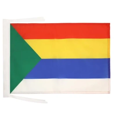 Image of AZ Flag Druze 18&#039;&#039; x 12&#039;&#039; 100% Polyester islamic Small Banner with Two Cords Fade Resistant Vivid Colors 18x12 in 45x30 Cm