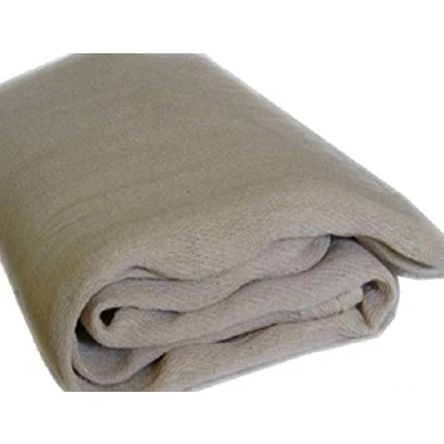 Image of Cotton Dust Sheets for Painting &amp; Decorating Paint Drop Cloth Cover Furniture Washable and Reusable (Cotton, 12ft x 9ft / 3.50m 2.60m 3 Pack)