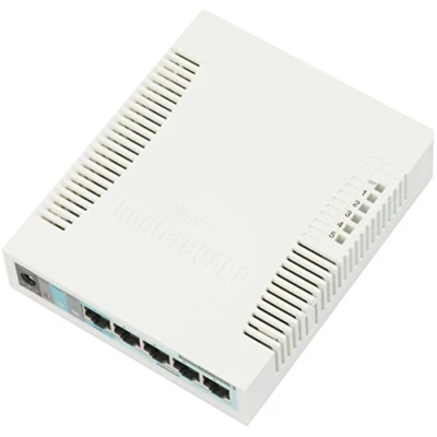 Image of Mikrotik RB260GS network switch switches (Gigabit Ethernet (10/100/1000), White, 25 65 C, 6 31)