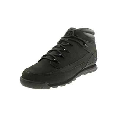 Image of Timberland Men&#039;s Euro Rock WR Basic Fashion Boots, Black Nubuck, 11 UK