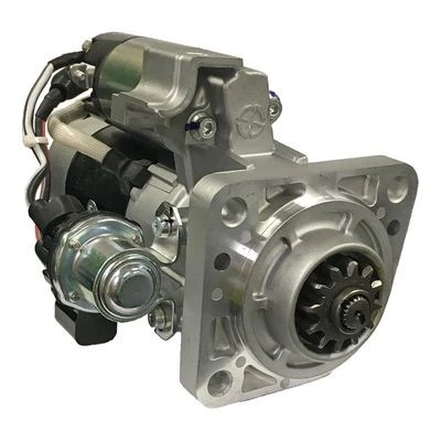 Image of M008T63271, M008T63271AM, M008T63271ZZ9, M8T63271, M8T63271AM Starter motor PRESTOLITE ELECTRIC M85R3005SE 24V 5kW 12 with 50(Jet) clamp, B+ 89mm