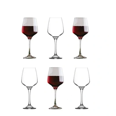 Image of bar@drinkstuff Essence Red Wine Glass 13.5oz / 400ml Pack of 6 Glassware, Glasses