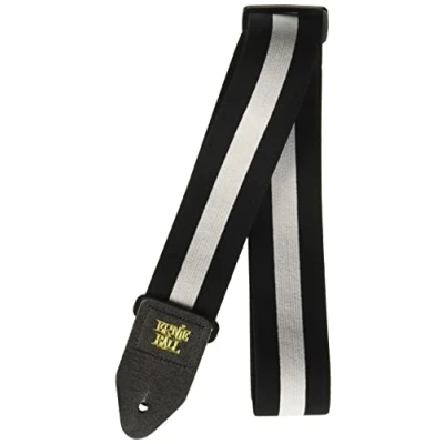 Image of Ernie Ball Stretch Comfort Racer White Strap