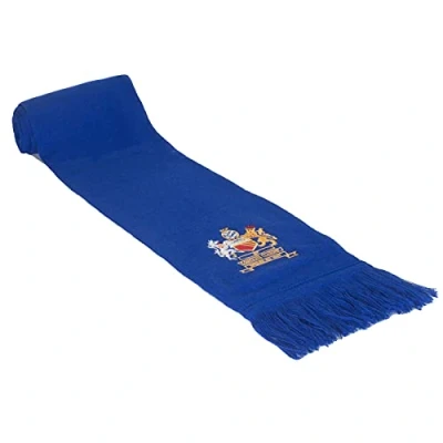 Image of fan originals Scarf Manchester Crest 68 United European Colours Blue