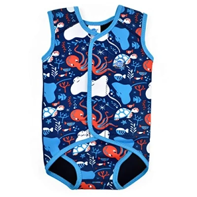 Image of Splash About Baby Wrap Wetsuit, Under The Sea, 6 18 Months