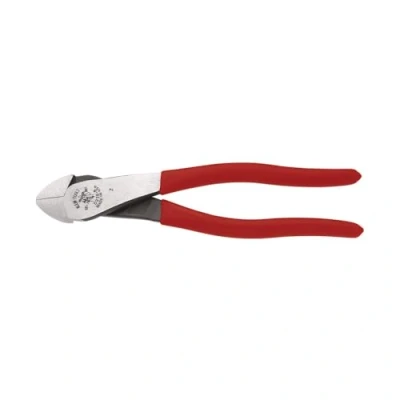Image of Klein Tools D238 8 Pliers, Diagonal Cutting Pliers with Angled Head, Short Jaws and High Leverage Design, Inch