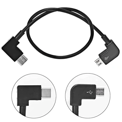 Image of Micro USB Cable, RC Cable Replacement Accessory Compatible with MAVIC MINI Drone(Micro to Type C)