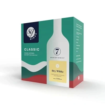 Image of DIAH DO IT AT Home SG Solomon Grundy Classic Dry White 30 Bottles Wine Making Kit and Airlock Brew Set