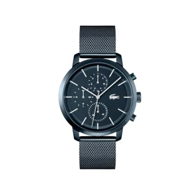 Image of Lacoste Analogue Multifunction Quartz Watch for Men with Blue Stainless Steel mesh Bracelet 2011196