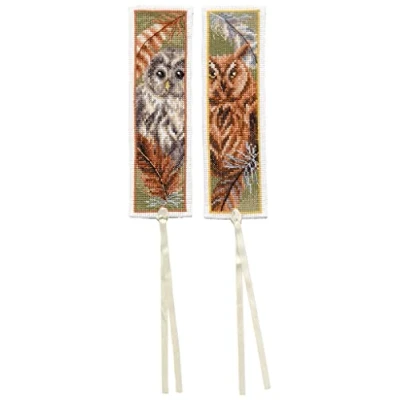Image of Vervaco Bookmark Cross Stitch Kit, Cotton, Multicoloured, 6x20cm