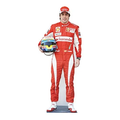Image of Star Cutouts Cut Out of Fernando Alonso
