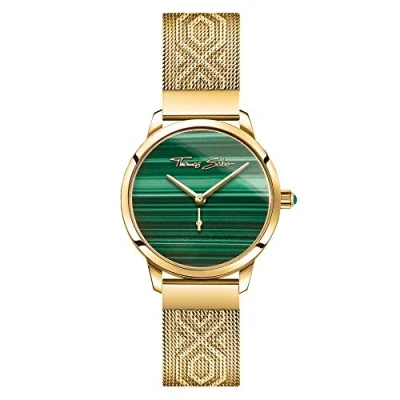 Image of Thomas Sabo Women Analogue Quartz Watch with Stainless Steel Strap WA0365 264 211 33 mm