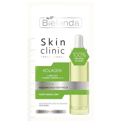 Image of Bielenda Skin Clinic Professional Kolagen Maseczka Regenerująco Odżywcza dla Każdego Rodzaju Skóry 8g
