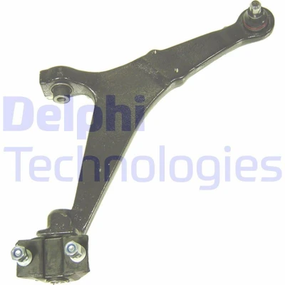 Image of 352079, 95658979 Suspension Arm DELPHI TC610 with ball joint Trailing Steel PEUGEOT: 106 II Hatchback, I CITROËN: Saxo Hatchback