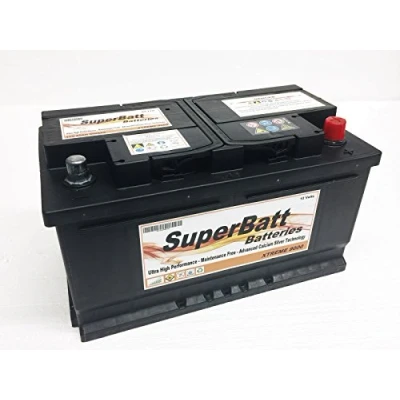 Image of 12V 85AH 800A SuperBatt XC110 Heavy Duty Calcium Silver Car Battery TYPE 110