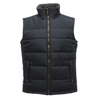 Image of Regatta Mens Standout Altoona Insulated Bodywarmer Jacket Navy Size Small