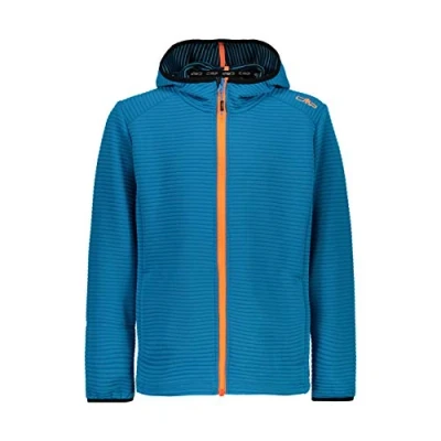 Image of CMP Boys Jumgen Fleece Jacket with Stripes 30m5664