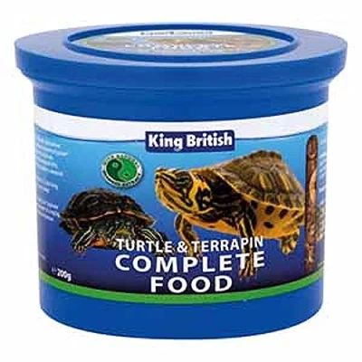 Image of King British Turtle &amp; Terrapin Complete Food 200g (Bulk deal of 2) 400g