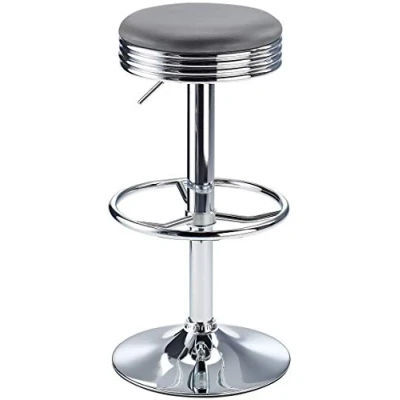 Image of American Diner Bar Stool (Grey)