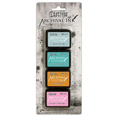 Image of Ranger ARCHIVL Ink KIT4, Kit 4, 4 Mini Pads
