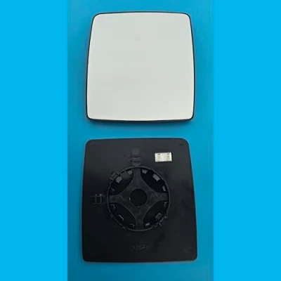 Image of Fits Vauxhall Combo Clip On Wing Mirror Glass Convex, Right Hand (UK Driver Side), 2001 2011…