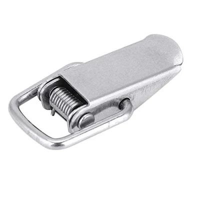 Image of 10PCS Spring Loaded Toggle Latch Catch Clamp Clips Hasp Lock Fastener Kitchen Furniture Hardware Parts(Stainless Steel 201)