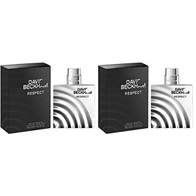 Image of David Beckham Respect Eau De Toilette for Men 90 ml 2 Pack