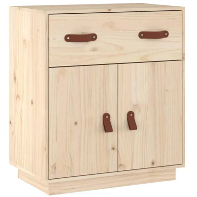 Image of vidaXL Sideboard 65,5x40x75 cm Solid Wood Pine