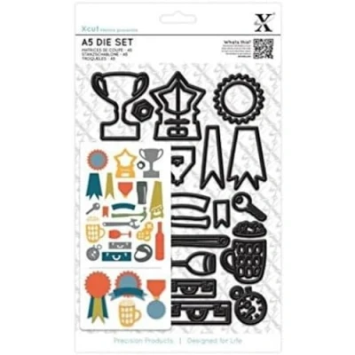 Image of XCUT 24 Piece A5 Die Set, Icons