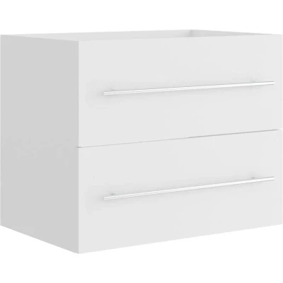 Image of vidaXL Sink Cabinet White 60x38.5x48 cm Engineered Wood