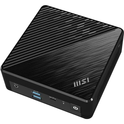 Image of MSI Cubi N ADL Intel N100 Desktop PC, NUC, SFF, Mini Computer, HTPC, (4GB RAM, 128GB SSD, Windows 11 PRO), UHD Graphics/Type C/HDMI/DisplayPort/Dual LAN/WiFi 5/BT 5.1/VESA