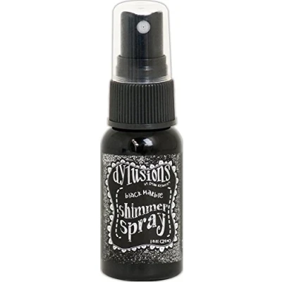 Image of Ranger Dylusions Shimmer Marble Spray, Synthetic Material, Black, 9.8 x 2.9 cm