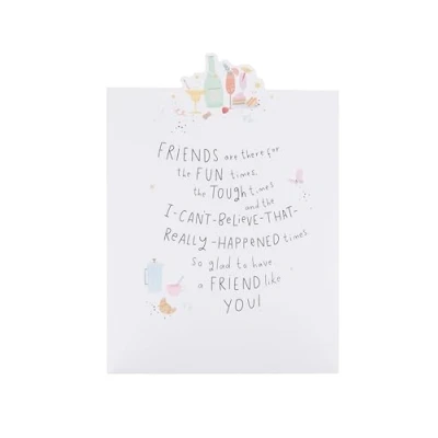 Image of UK Greetings Any Occasion Card for Her/Friend Birthday/Thank You/Thinking of You Blank Inside