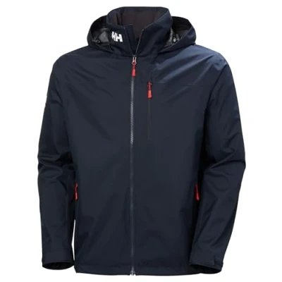 Image of Helly Hansen Men&#039;s Crew Hooded Jacket 2.0, 597 Navy, M