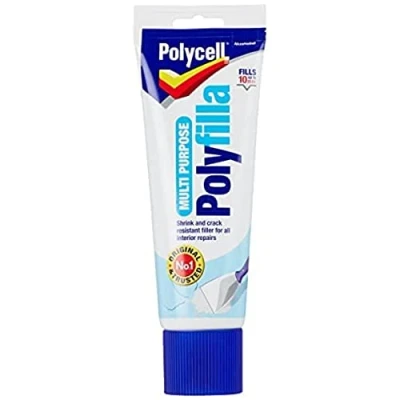 Image of Polycell PLCMPP330GS Multi Purpose Polyfilla Ready Mixed, 330 g , White, Packaging May Vary